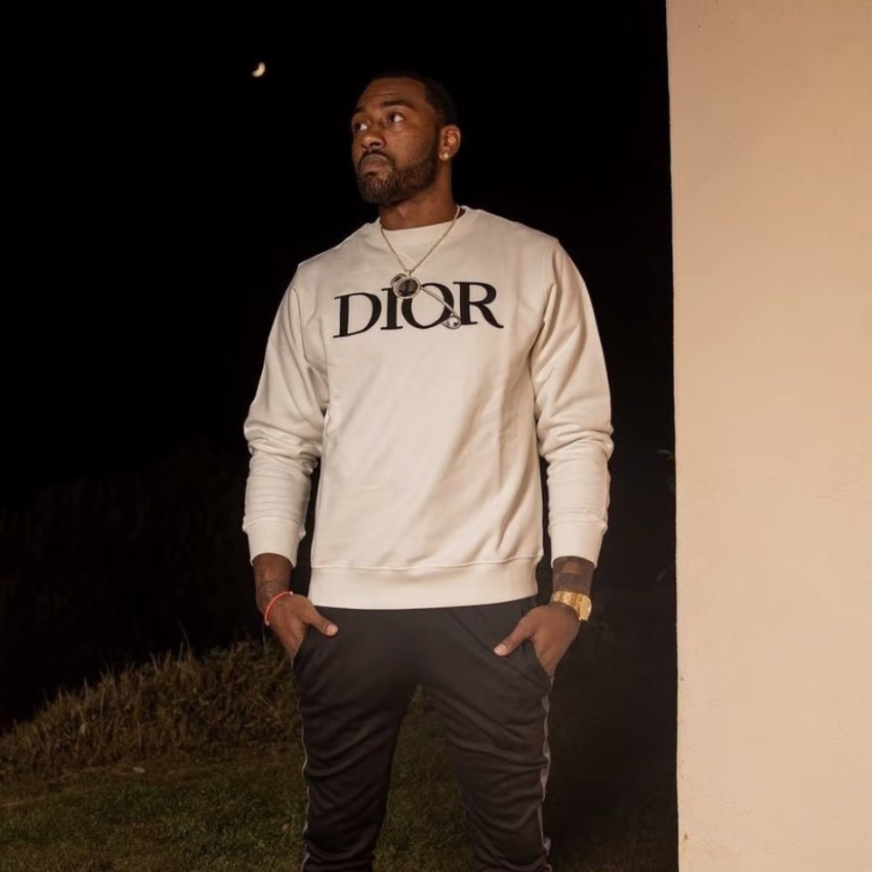 99新 DIOR/迪奥 6537/DIOR 圆领套头Logo卫衣/S码/99新/公价7500