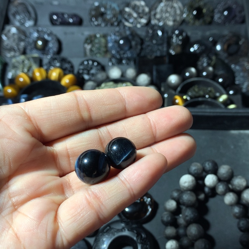 【闪购商品】木变石（虎睛石）珠宝奇石未镶嵌白*配件