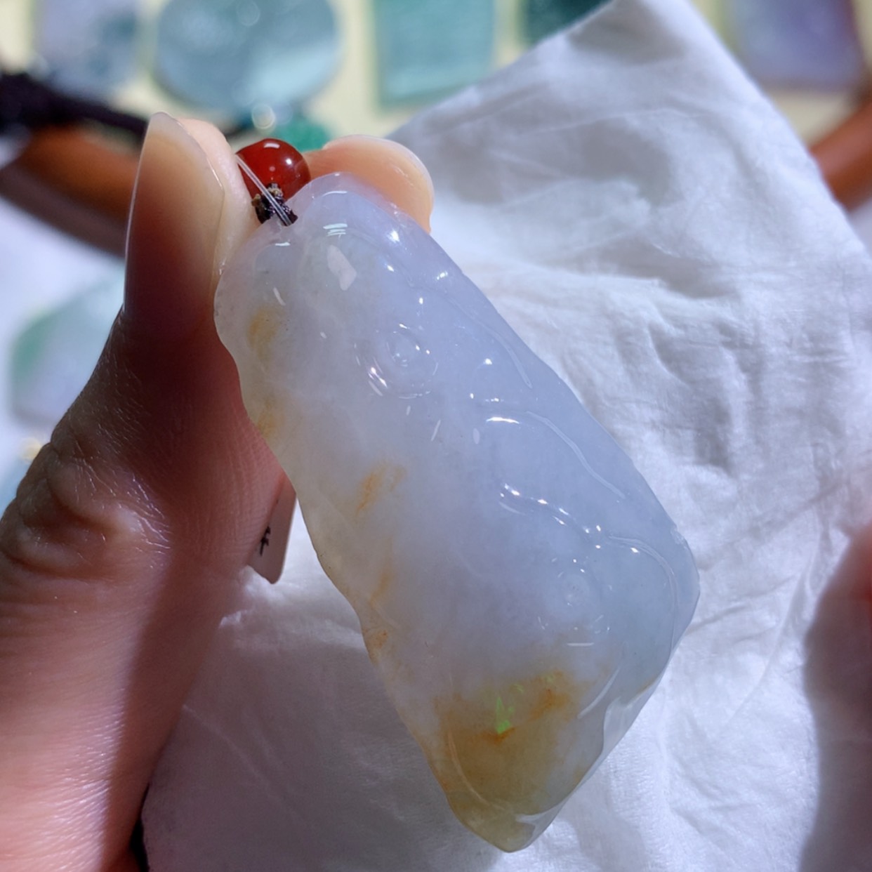 【闪购商品】翡翠吊坠(不含链)未镶嵌 5668