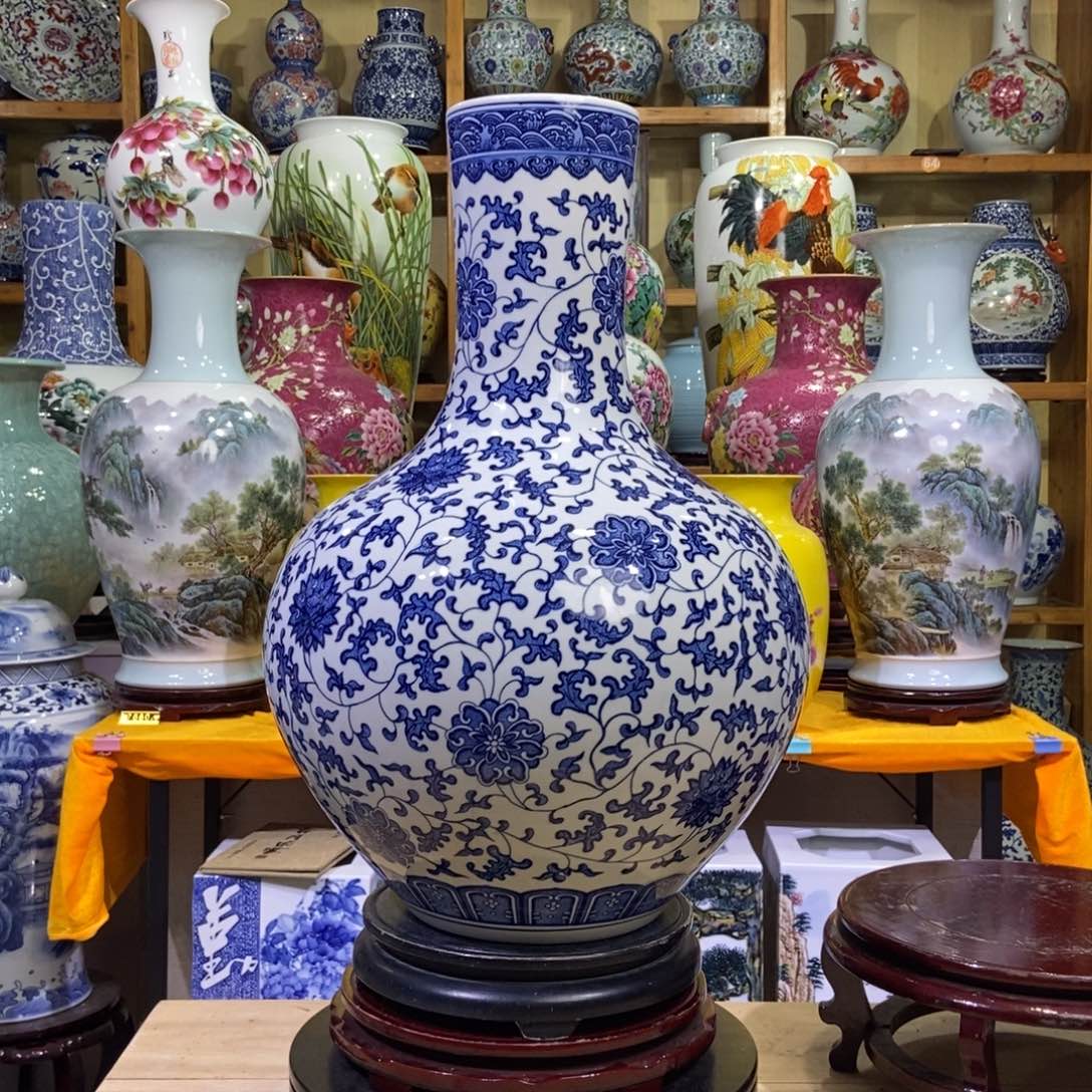景德镇陶瓷花瓶摆件