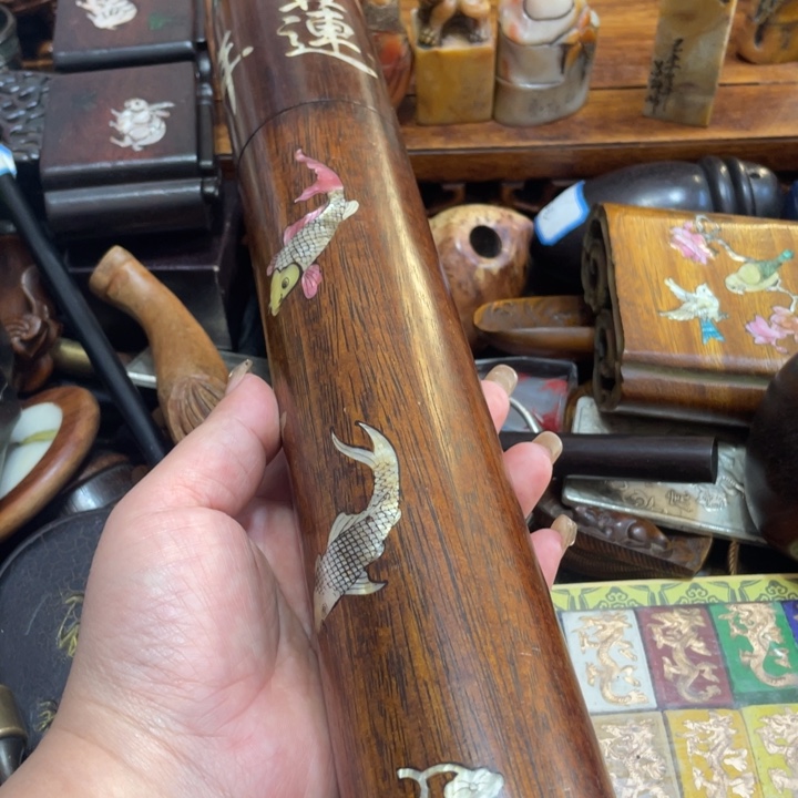 《***》花梨木类端景台陶瓷陶瓷艺术家的作品