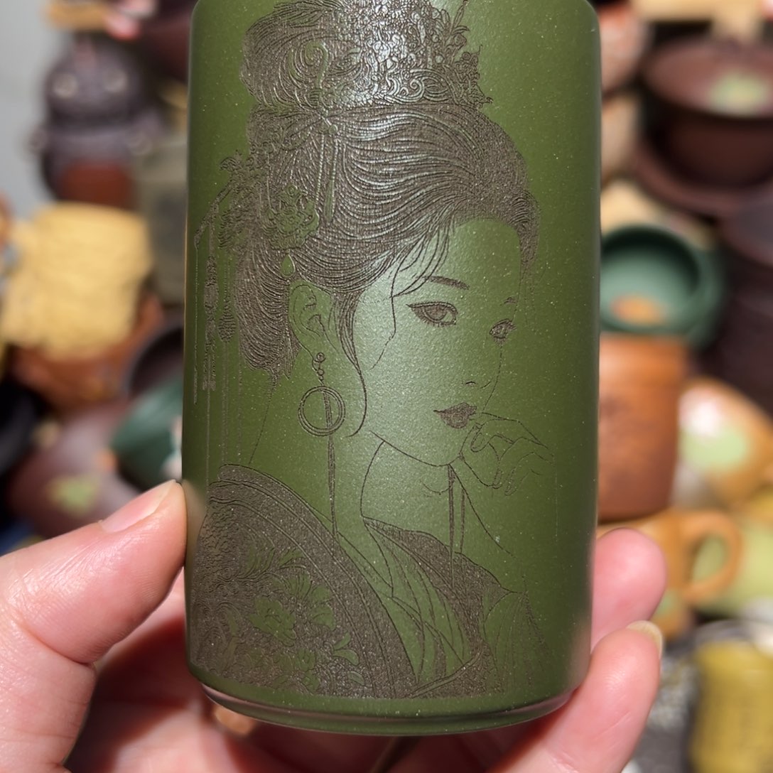 紫砂茶杯宜兴紫砂主人杯