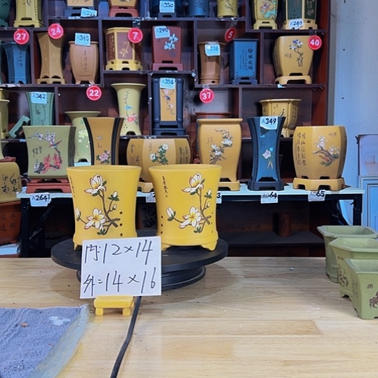 【闪购商品】陶瓷紫砂花盆