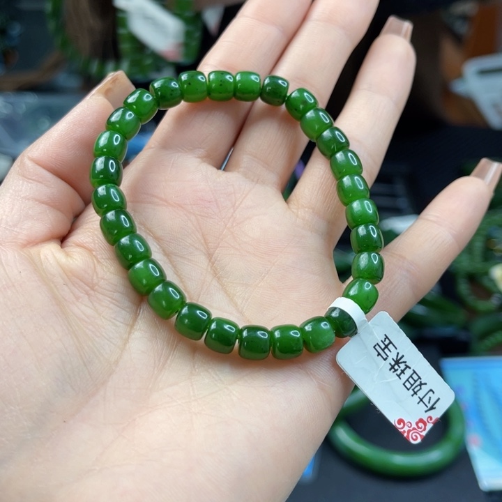 【闪购商品】和田玉（碧玉）手链未镶嵌