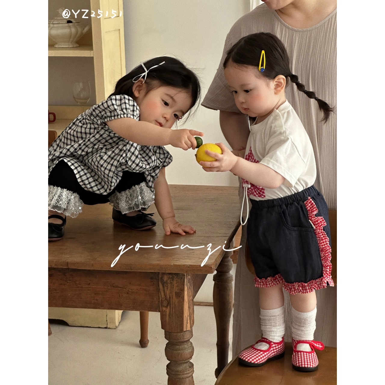 【NO退NO换】欢宝4店-右子-2025夏-编码0092-YZ25151-时髦星星T恤