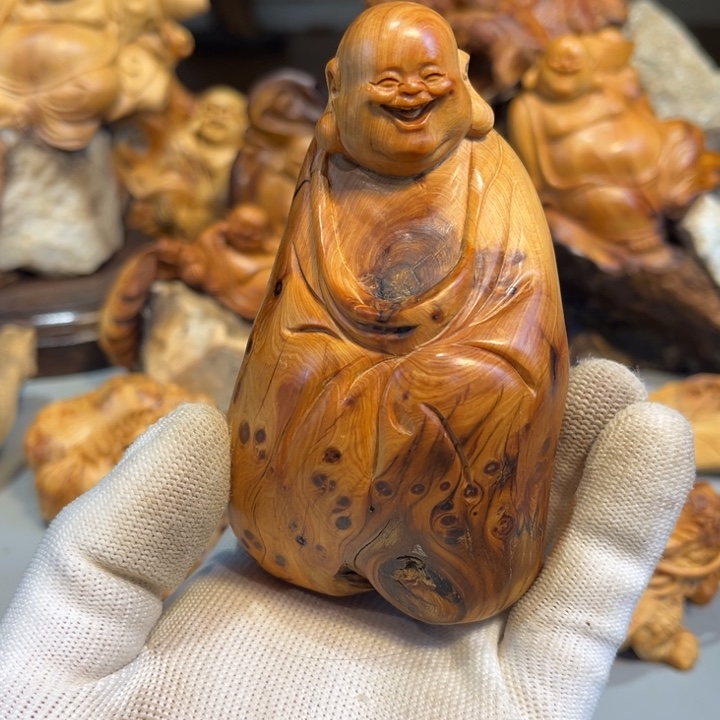 柏木（崖柏）根雕工艺摆件