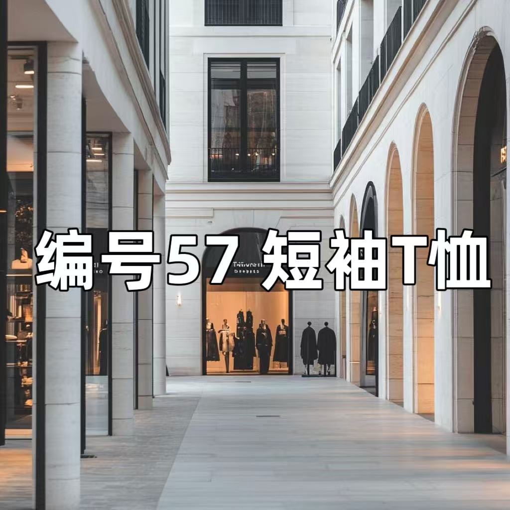 【57】时尚休闲夏季半袖春夏潮流圆领百搭情侣短袖T恤