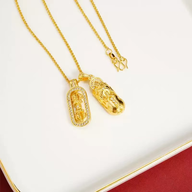 合金吊坠 金刚杵项链手工项链时尚