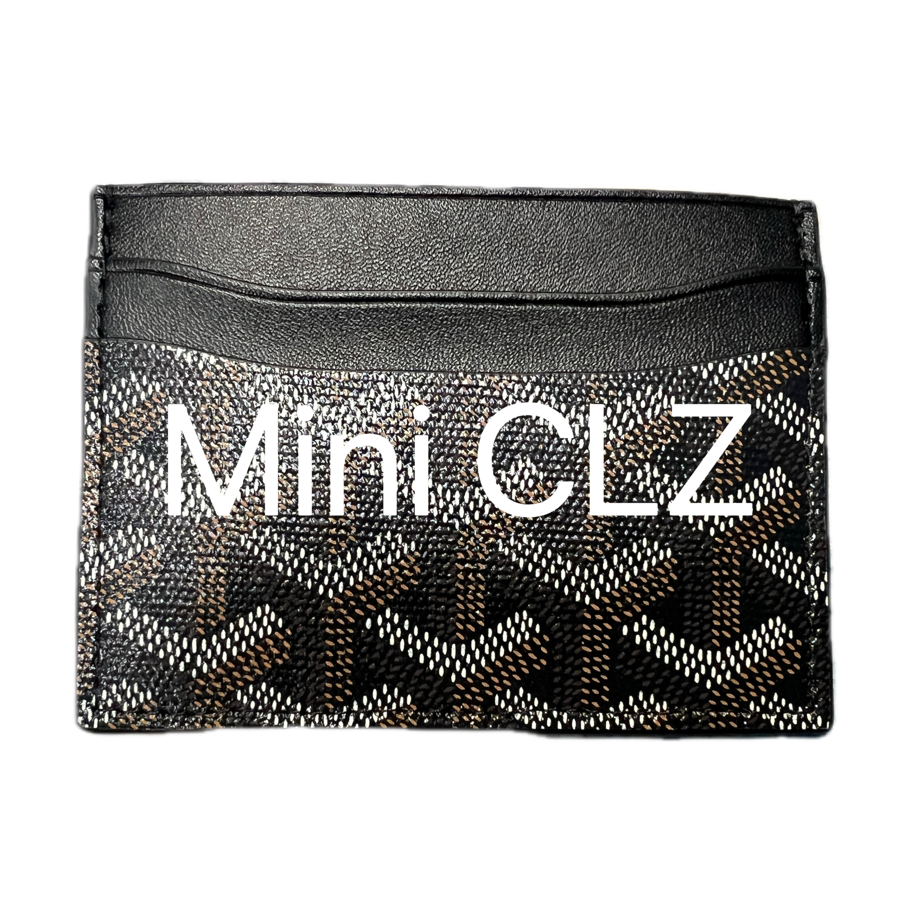 经典黑色花纹手抓包时尚小卡包（MiniCLZ)