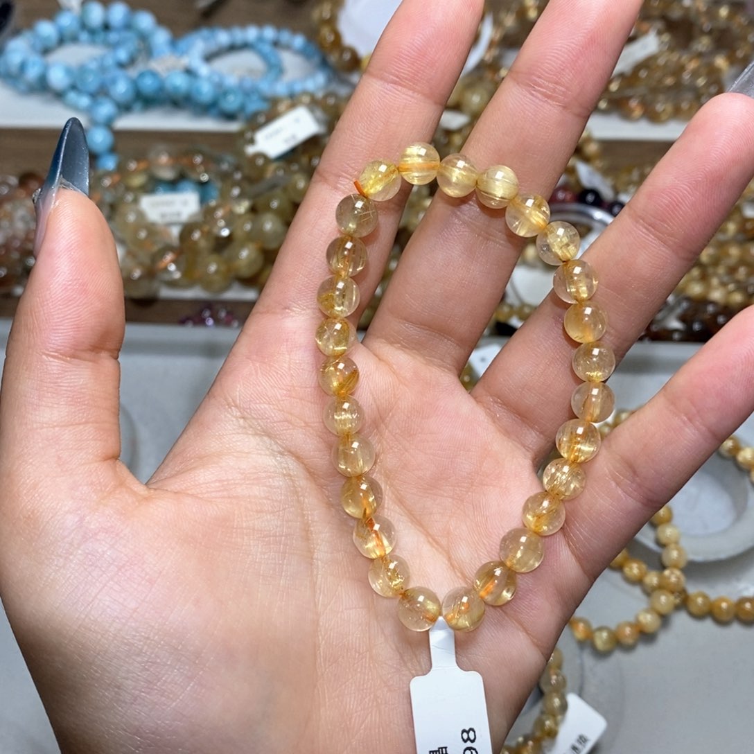 水晶手链未镶嵌手链