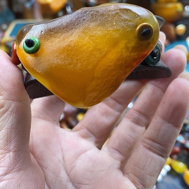 蜜蜡未镶嵌手镯手