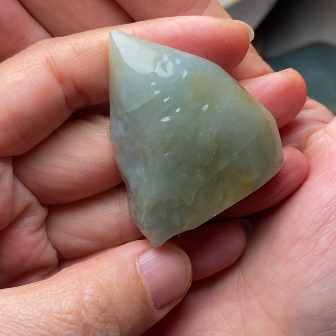 翡翠颈饰未镶嵌天然