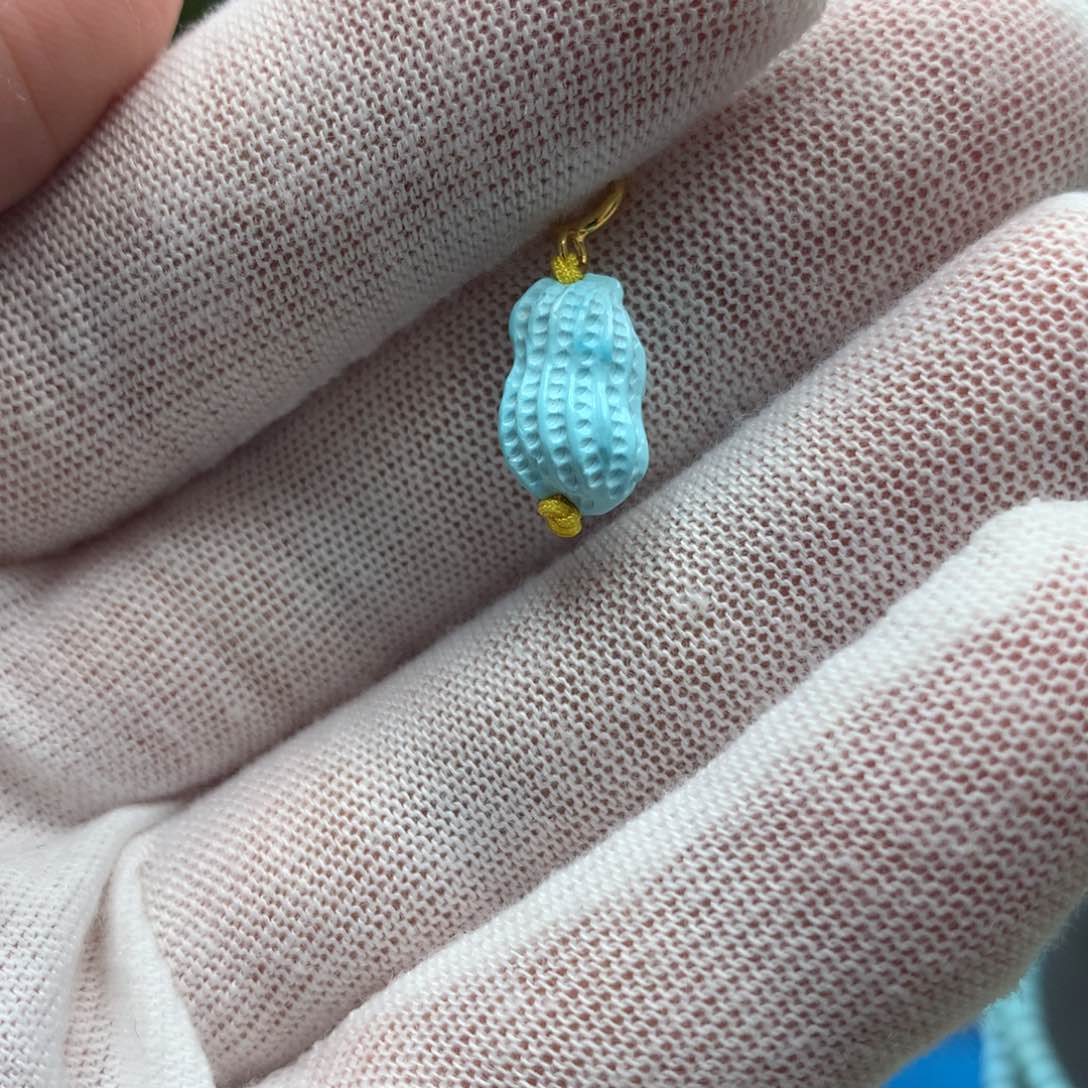 绿松石挂件未镶嵌