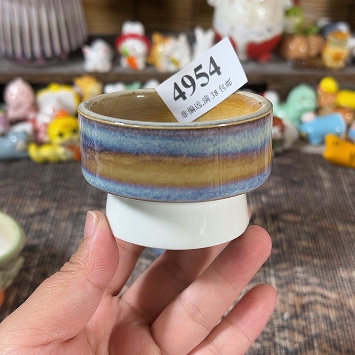 口6 手工花盆满30包邮