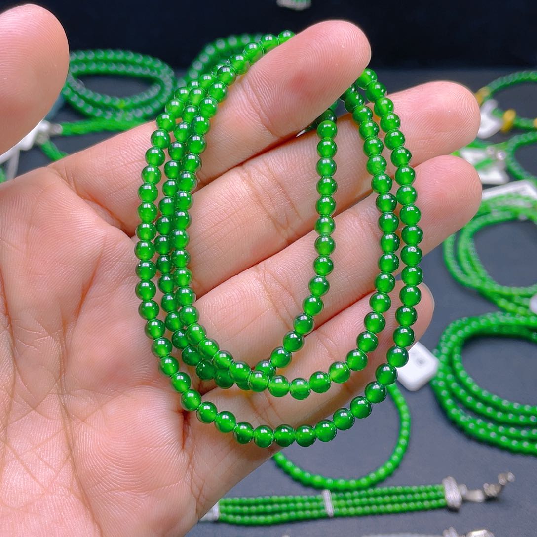 颈饰未镶嵌翡翠A货卡4