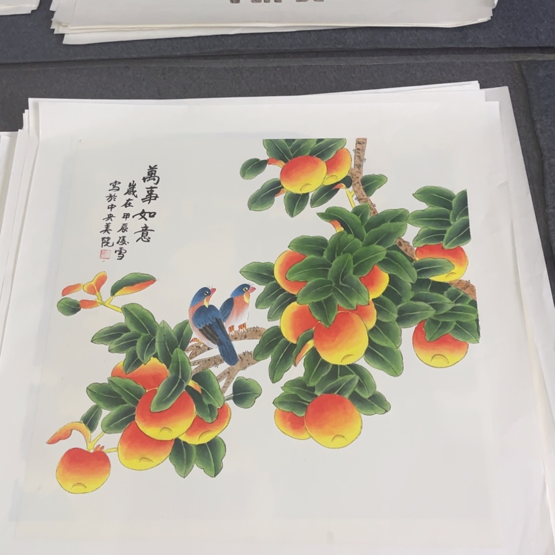 国画ZH精品国画单幅任发