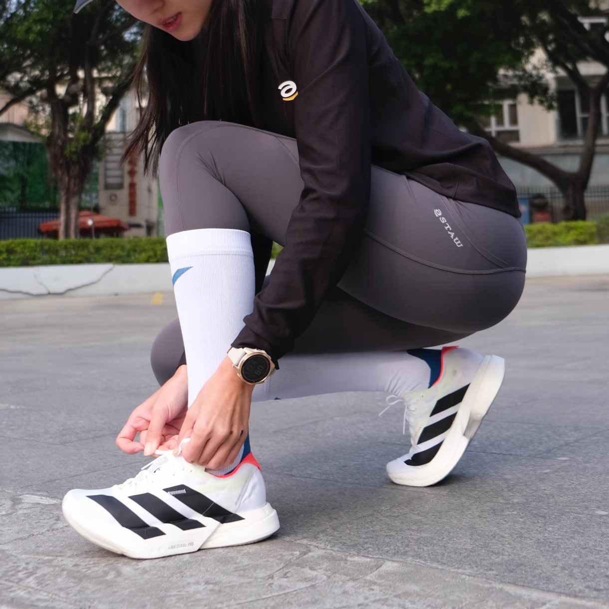 夏季休闲运动鞋马拉松专用跑步鞋 