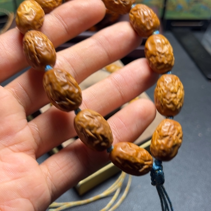 建***者橄榄核手串/手链橄榄核雕小枣