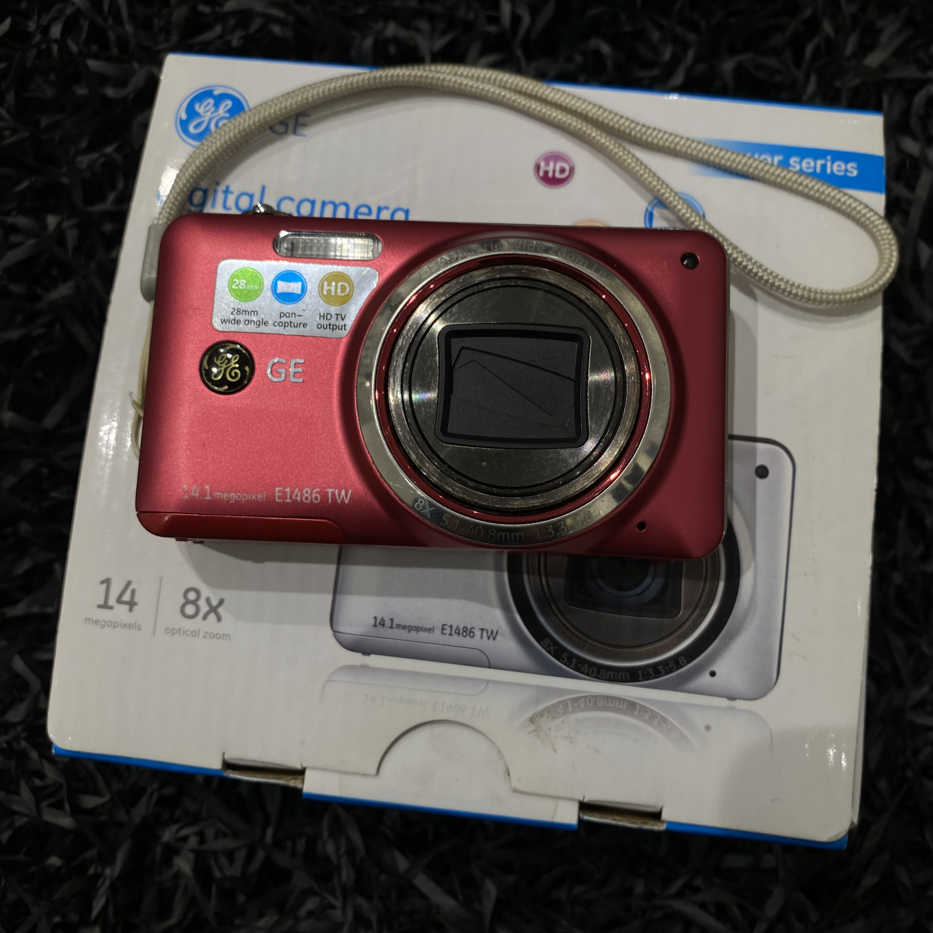 9新 GE/通用电气 GE通用E1486 玫色  顺丰发货