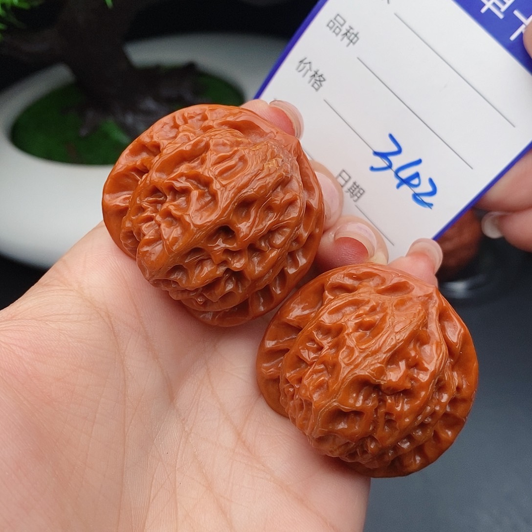 文玩核桃把件39宫灯342