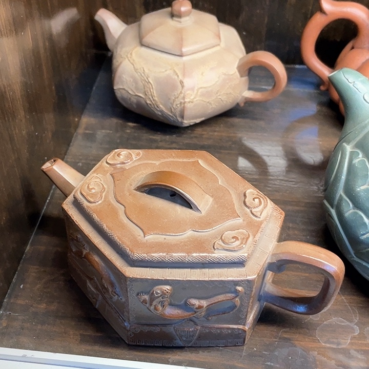 紫砂茶壶蹲*宜兴紫砂壶