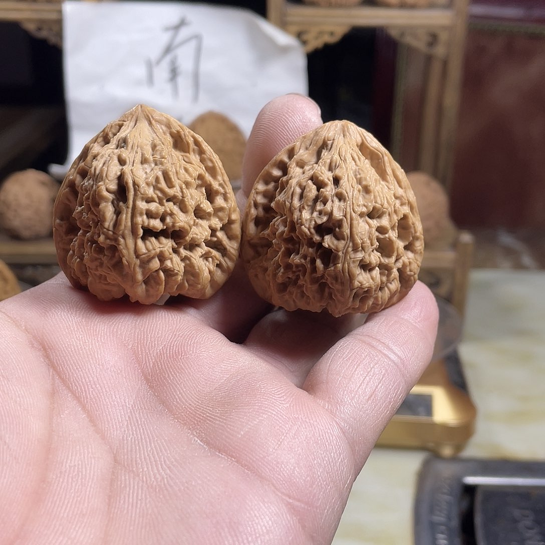 桃核吊坠清***≈文玩核桃南将石