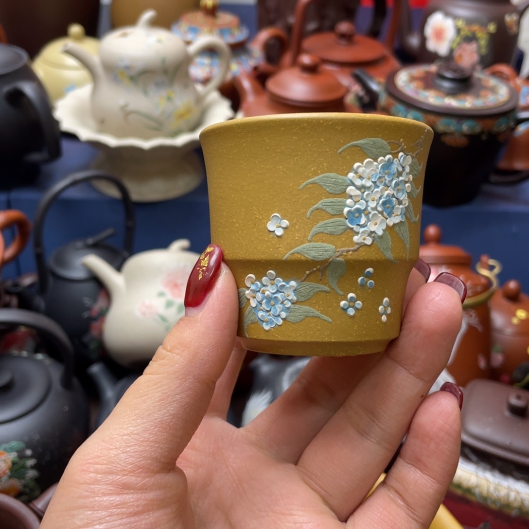 茶杯紫砂紫砂主人杯80cc