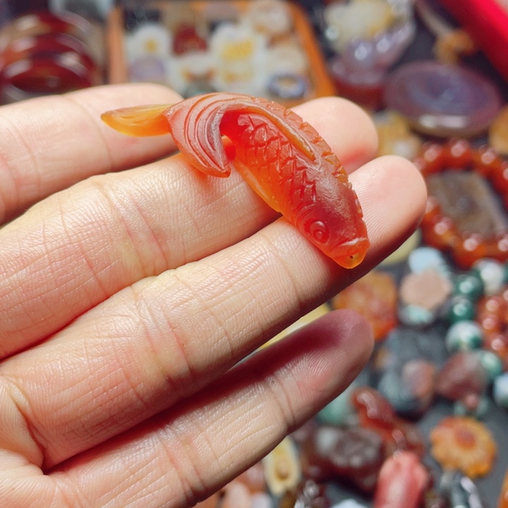 玛瑙/玉髓颈饰未镶嵌沉***弹