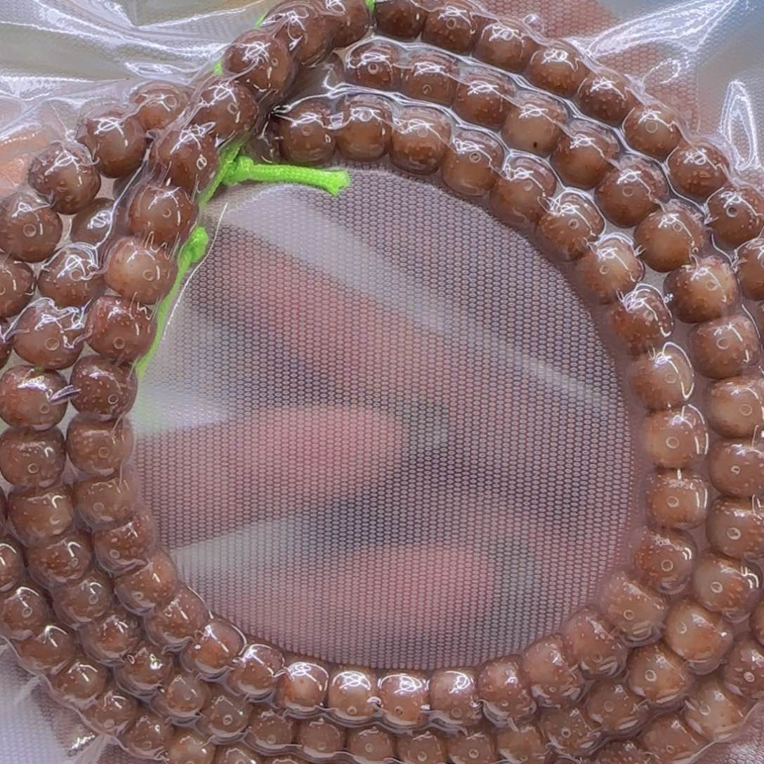 星月菩提手串50殿堂粉冰星月菩提87桶108