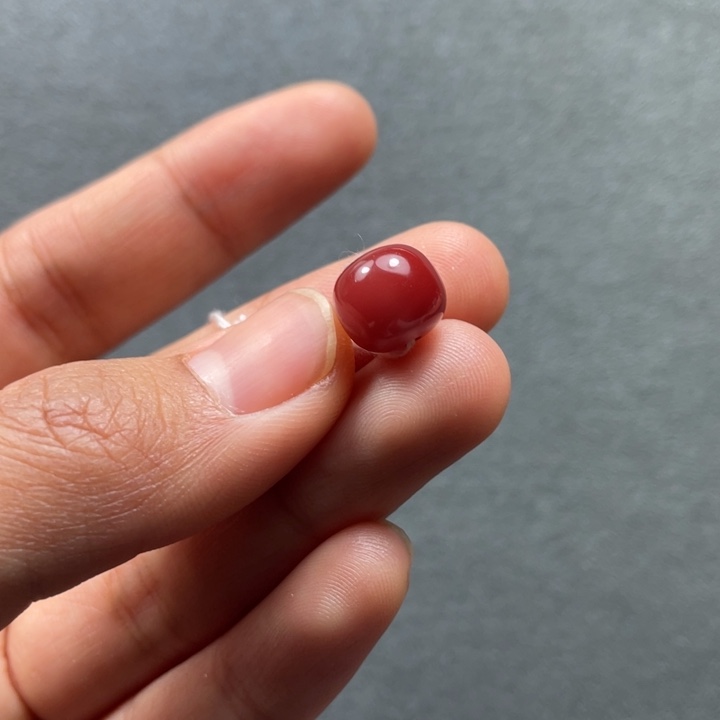 南红玛瑙配饰未镶嵌9.6mm