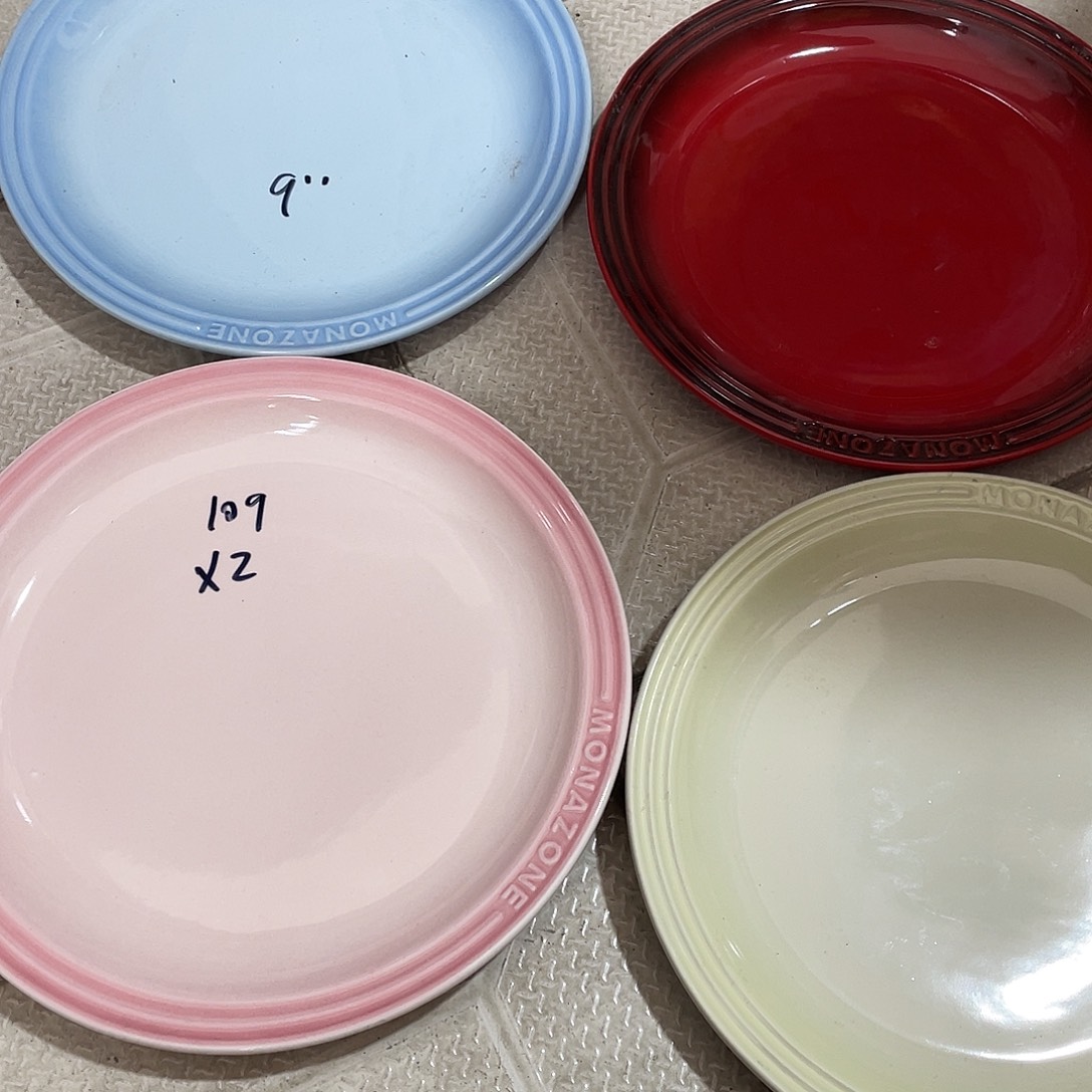 瓷片微瑕陶瓷不挑品牌B109两个装