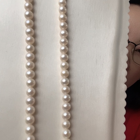 淡水珍珠颈饰未镶嵌小***！