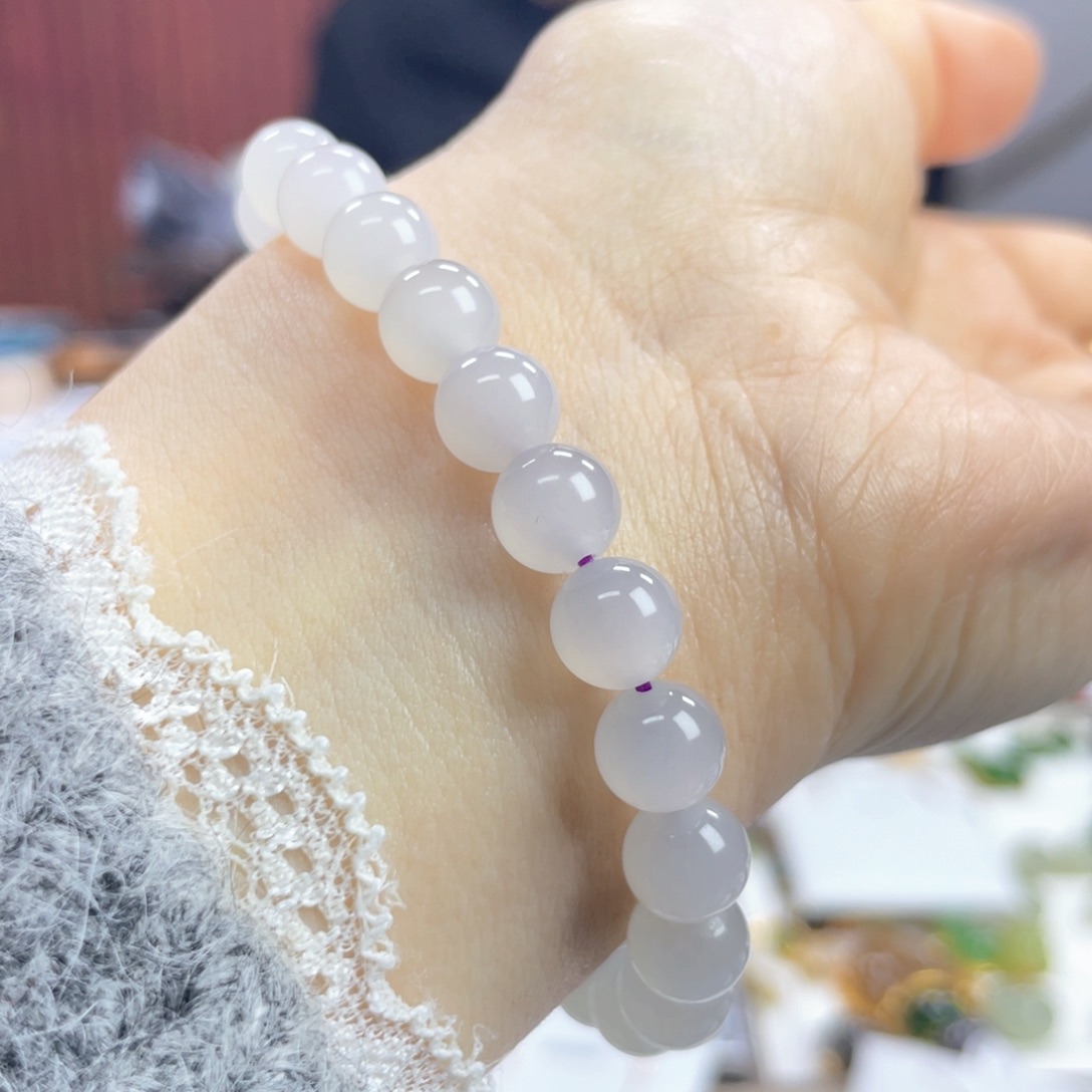 和田玉手串未镶嵌