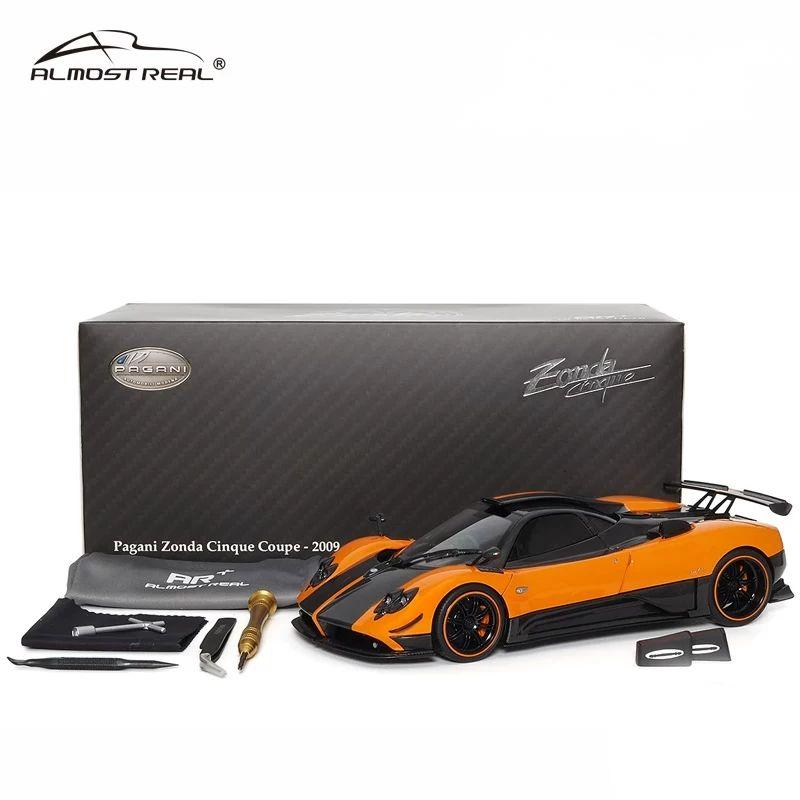 AlmostReal1/18帕加尼Zonda车模Cinque2009款