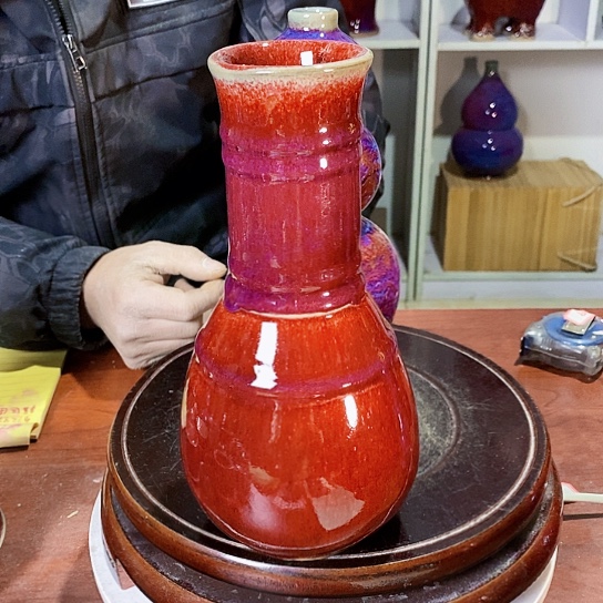 摆件尚峰钧窑作品x x x x