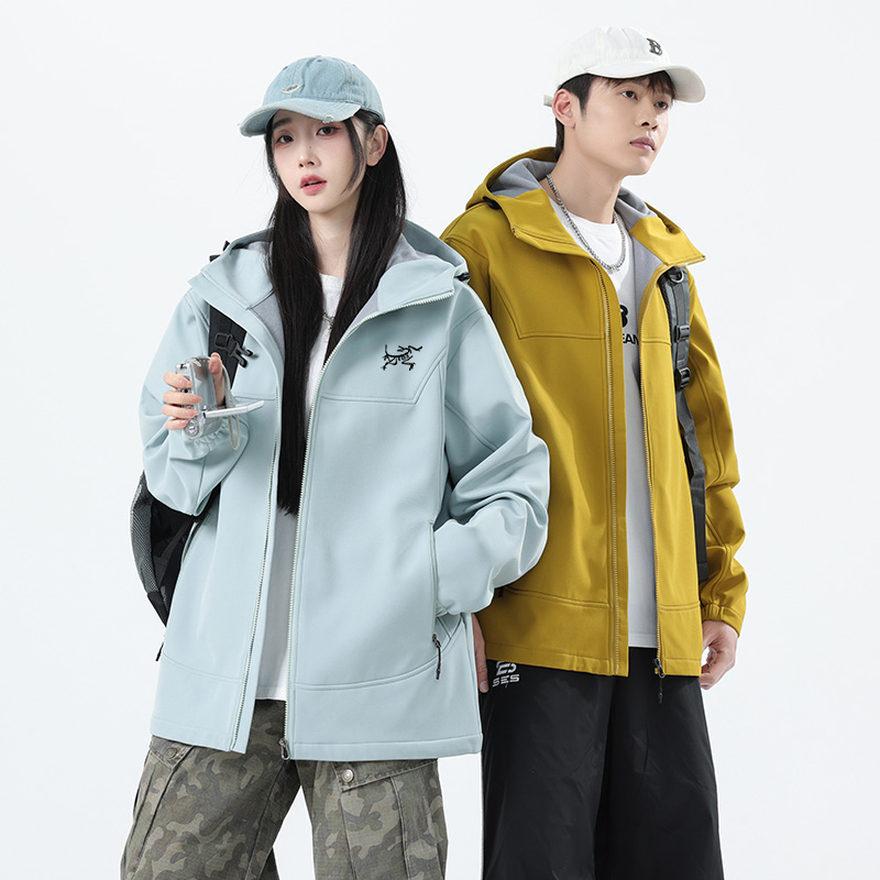 【海外撤柜正品清仓】轻奢鸟家软壳冲锋衣山系外套户外登山服冲锋衣