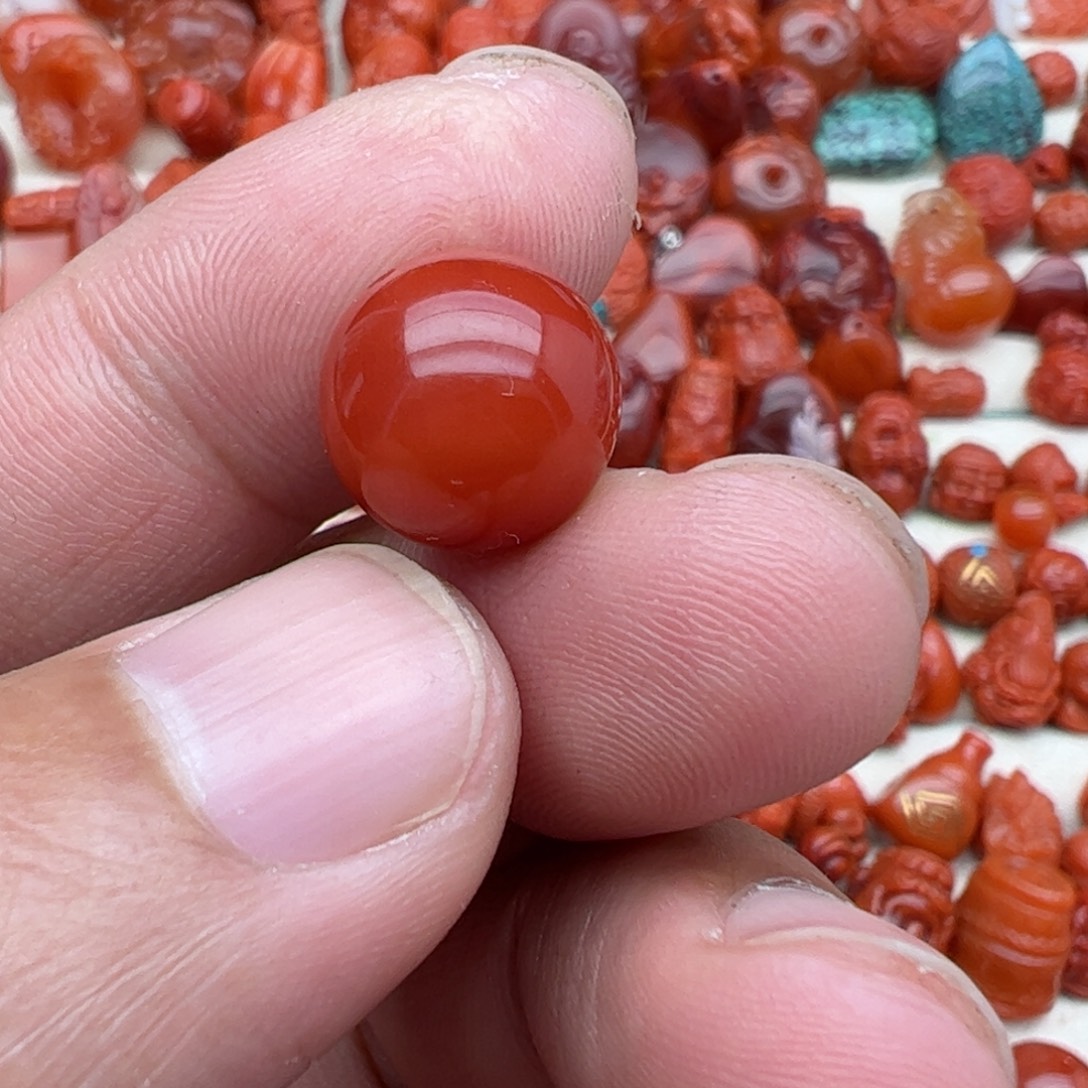 南红玛瑙未镶嵌配饰