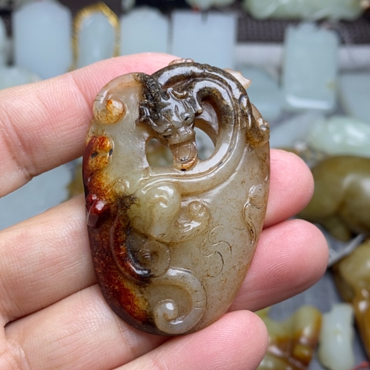 【闪购商品】和田玉（糖玉）颈饰未镶嵌