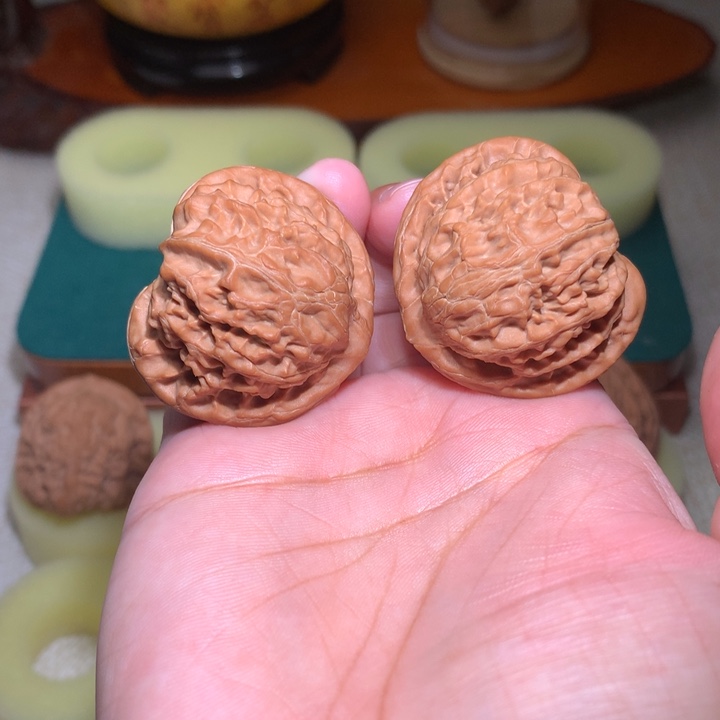 文玩核桃把件邢台宫灯