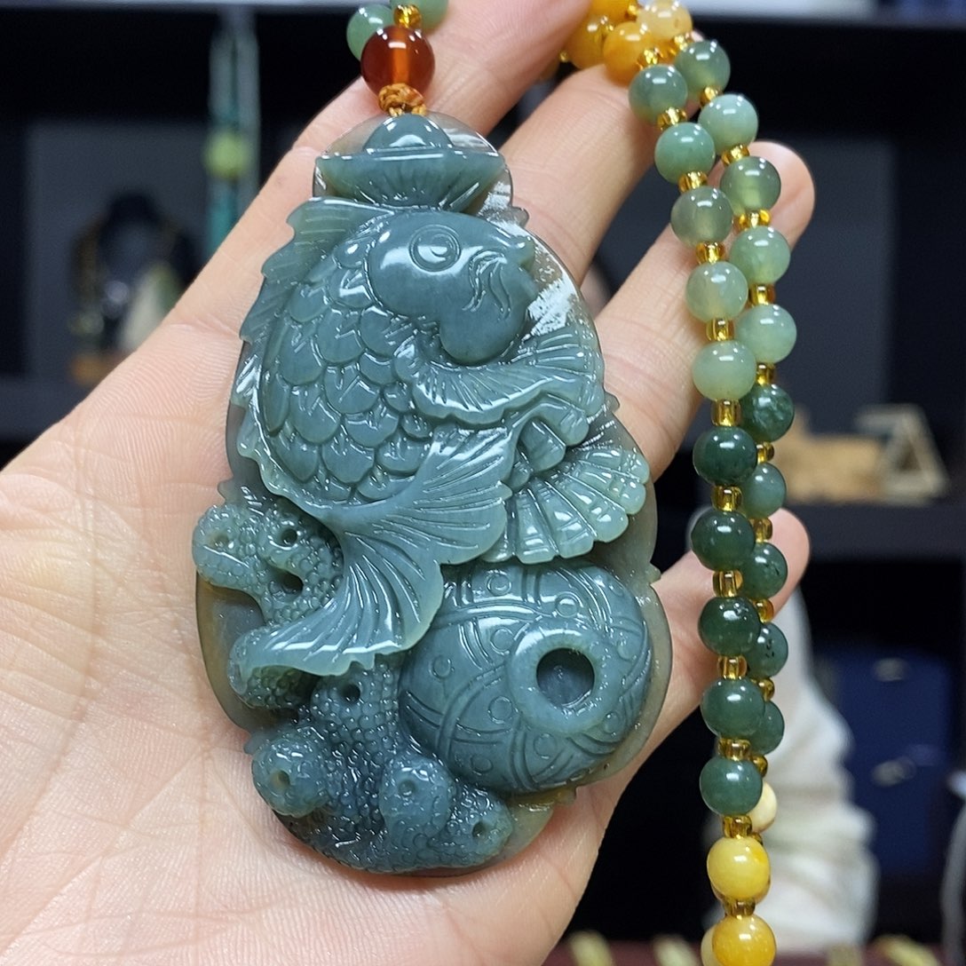 岫玉挂件吊坠未镶嵌