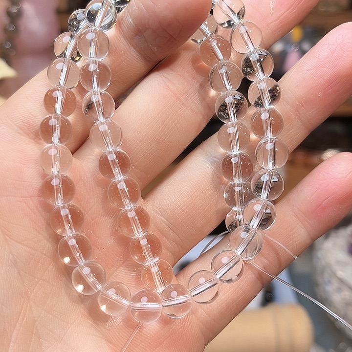 水晶手链未镶嵌白水晶