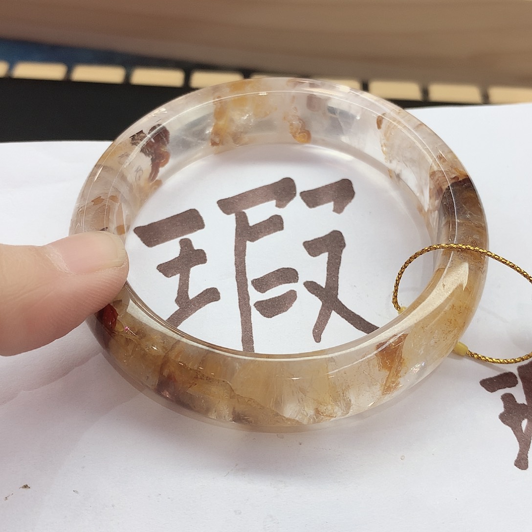 水晶手镯未镶嵌010（瑕疵5960