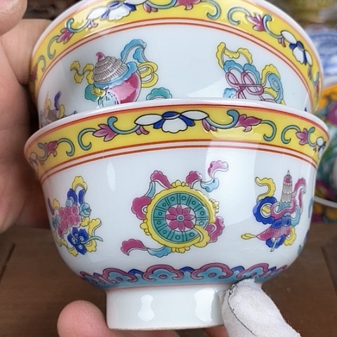 景德镇陶瓷藏式茶碗