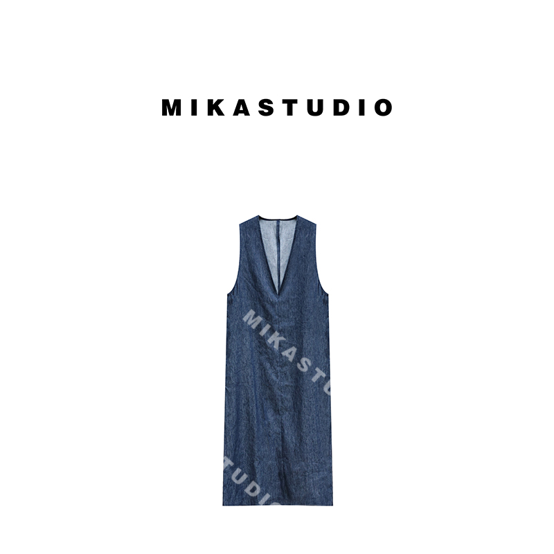孤品260宽松连衣裙【60%亚麻 40%棉】JDAS1507