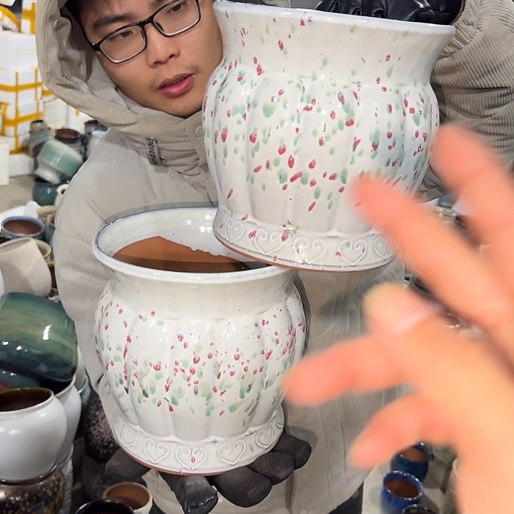 高度19口18啦啦花盆