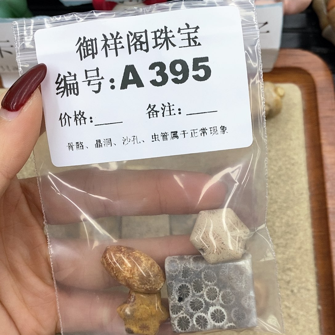 硅化珊瑚（珊瑚玉）A未镶嵌婵*