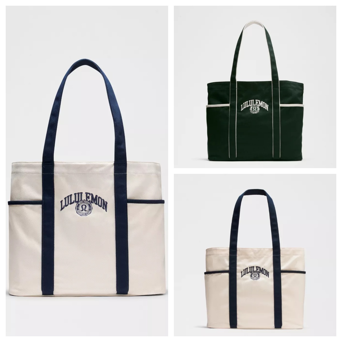 lululemon澳洲直邮托特包DailyMultPocketCanvasToteBag20L字母标