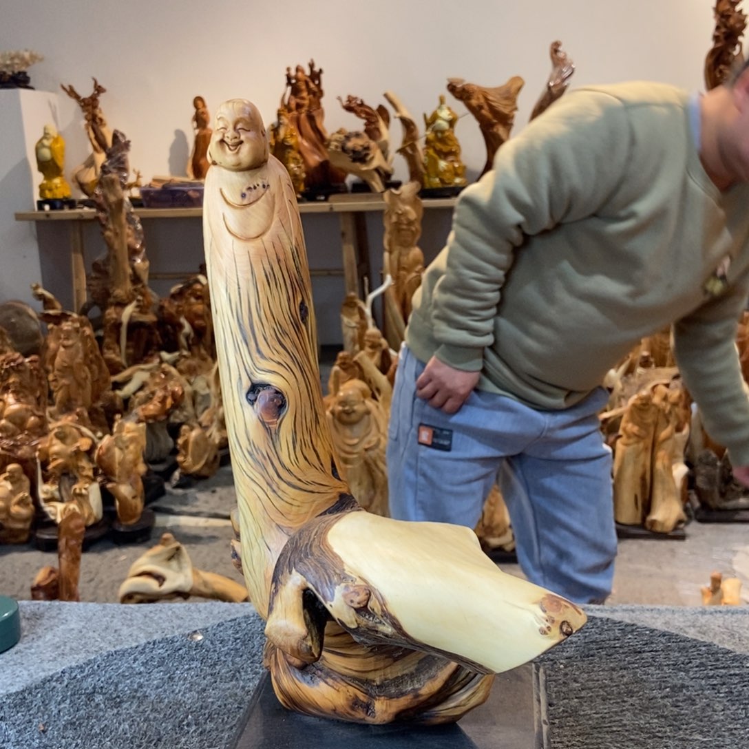 柏木（崖柏）太行崖柏根雕摆件