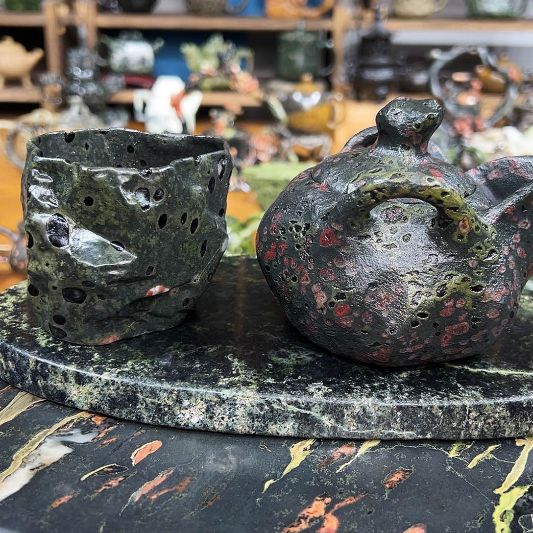 九***物福利茶空间天然原石