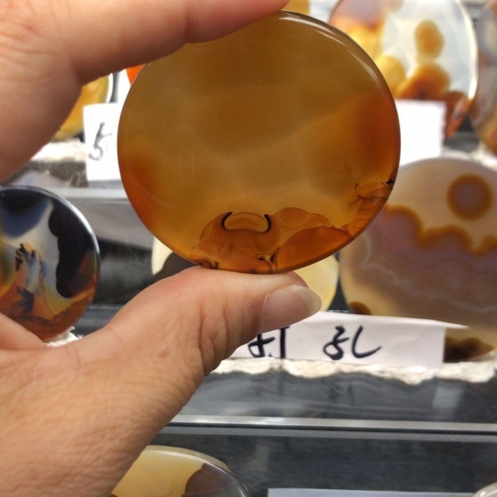 合金玛瑙/玉髓珠宝奇石032